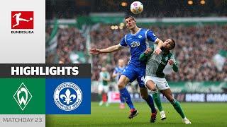 Injury Time Drama! | SV Werder Bremen - Darmstadt 98 1-1 | Highlights | Matchday 23 Bundesliga 23/24