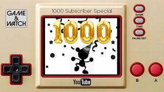 Mr. Game and Watch Fan's 1000 Subscriber Special