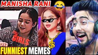 Bigg Boss Ott 2 Memes - Abhishek and Manisha Abhisha Reaction - Chanpreet Chahal