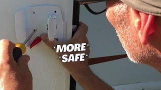 RV Entry Door Lock Install (Replace) in the Bunkhouse How-to