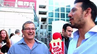 Nick Mardi chats with Allen Covert at Father of the Year premiere!