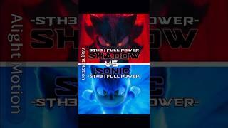 Shadow vs Sonic battle #edit #shorts #sonic3 #sonicthehedgehog