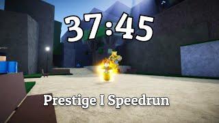 YBA: Prestige 1 Speedrun (37:45) (WR?!?)