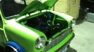 Firing up the new v8 Mini!!
