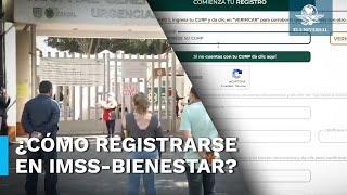 Abre registro IMSS Bienestar para personas sin seguridad social