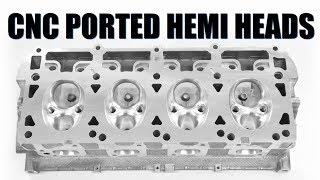 KATECH CNC PORTS HEMI 5.7L CYLINDER HEADS FOR CHALLENGER, CHARGER, 300, RAM, JEEP AND MORE!