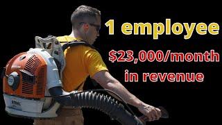 REAL Financial Statement: Small Lawn Care Business, BIG Profit Margins!