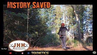 History saved on a cool winter day Metal Detecting | Repost an awesome hunt