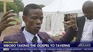 Mboro taking the gospel to taverns and reach out to men