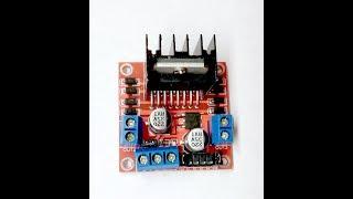 The L298N H-bridge motor controller module - basics