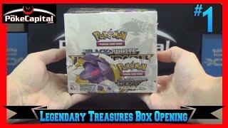 Pokemon Cards Legendary Treasures Booster Box Opening & Unboxing with 36 Packs