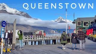 Queenstown New Zealand Morning Walk 2024 4K | Skyline Gondola To Town Centre | NZ Walking Tours