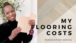 OAK HERRINGBONE FLOORING COSTS  AND REVIEW // UK Victorian House Renovation