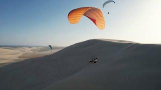 Paragliding the Dunes of Qatar