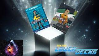 Universus Star Trek Lower Decks Challenger Series Sam Rutherford Unboxing