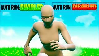 How to Enable AUTO RUN on FORTNITE!