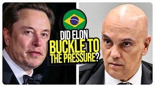 Elon Musk BUCKLES to Brazil's "Dr. Evil" Judge de Moraes and CENSORS ACCOUNTS? Viva Frei