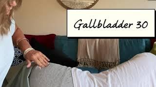 Gallbladder 30- Acupressure point location