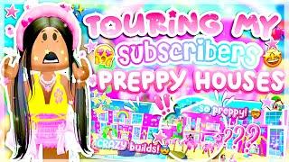 TOURING MY SUBSCRIBERS PREPPY HOUSES! *CRAZY TOURS* 