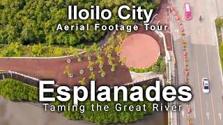 Esplanades of Iloilo City Philippines Aerial Footage  #aerialfootage #aerialtour