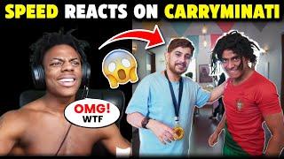  Ishowspeed Reacts to Carryminati's MR BEAST PARODY ! | CarryMinati | Purav Jha