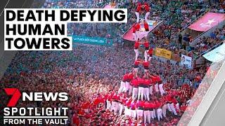 The death-defying human towers of Catalonia | 7NEWS Spotlight