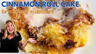 Cinnamon Roll Cake Recipe