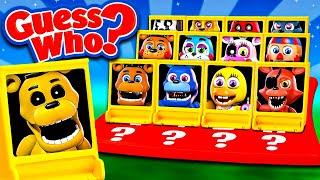 FNAF World Guess Who Is Harder Than You Think!