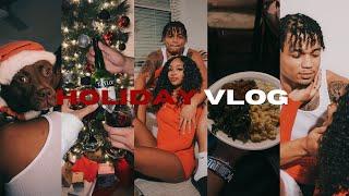 vlog : spend christmas with me | shopping and wrapping gifts, gym, baking cookies + more