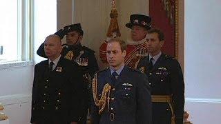 Duke of Cambridge carries out first investiture