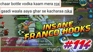 INSANE FRANCO HOOKS #114 ft. WOLF XOTIC | #GamEnTrix | MOBILE LEGENDS