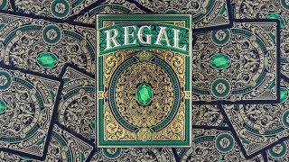 Regal Green Playing Cards by Gamblers Warehouse | Deck Review -Display