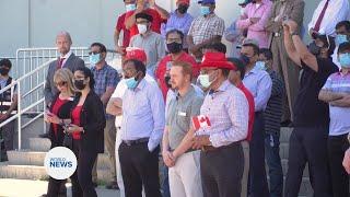 Ahmadi Muslims took part in Canada Day Celebrations