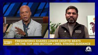 Freshworks CEO Girish Mathrubootham talks Q4 earnings beat and strong guidance