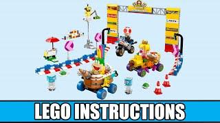 LEGO Instructions - Super Mario - 72036 - Baby Peach & Grand Prix Set - Mario Kart