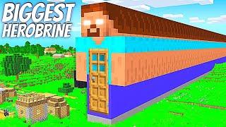 I Found A Longest HEROBRINE in Minecraft | Minecraft Hindi |