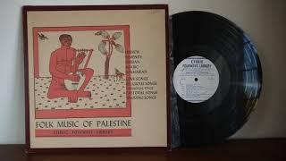 Folk Music Of Palestine 1951 Ethnic Folkways Library ‎– P 408