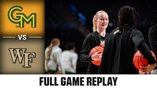 George Mason vs. Wake Forest Full Game Replay | 2024-25 ACC Women’s Basketball