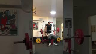 175 kg bench press 100 kg BW 59 YO