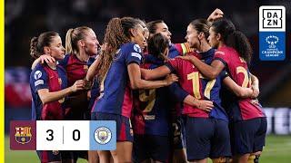 HIGHLIGHTS | FC Barcelona vs. Manchester City -- UEFA Women's Champions League 2024-25 (Español)