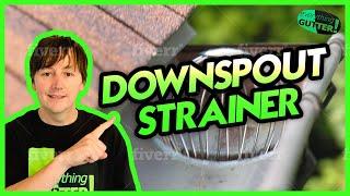 Gutter Downspout Strainer, Guard, Screen  Review