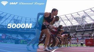 Paul Chelimo 13.14.01 Wins Men's 5000m - IAAF Diamond League London 2018