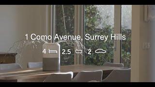 Property Video - 1 Como Avenue, Surrey Hills