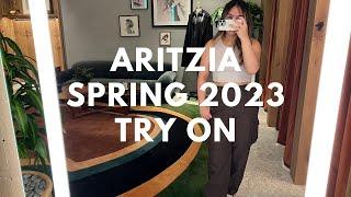 New Spring Aritzia 2023+ 60% off Sale items| TRY ON!