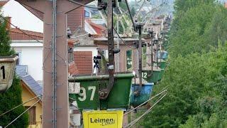 Mit der Materialseilbahn von HeidelbergCement von Nußloch nach Leimen (Final)