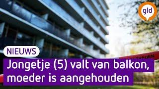 Jongetje (5) valt van vijfde etage naar beneden