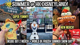 SUMMER AT HONG KONG DISNEYLAND FEAT. INSIDE OUT 2 + SUMMER MERCHANDISE SHOPPING | JAYBEE DOMINGO