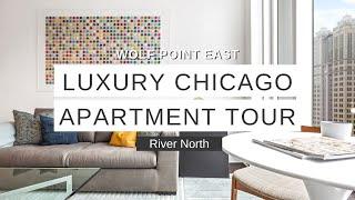 River North Apartment | Studio at Wolf Point East with River and Skyline Views