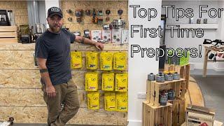 Preppers Shop UK Top Tips/Advice For First Time Preppers