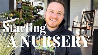 Starting my driveway nursery 🪴 || small scale nursery